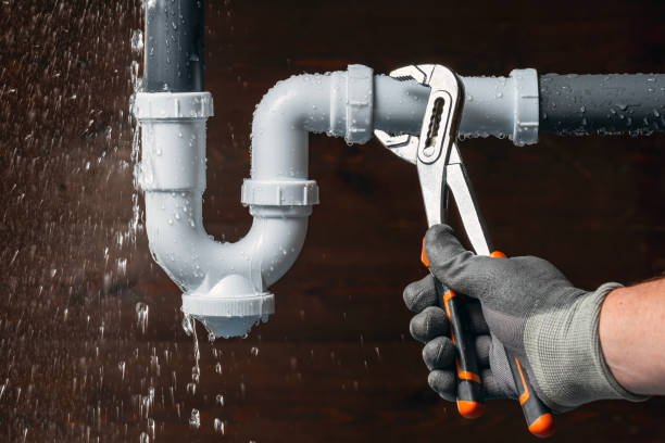 Professional Drain Cleaning technician working in Plymouth, WI